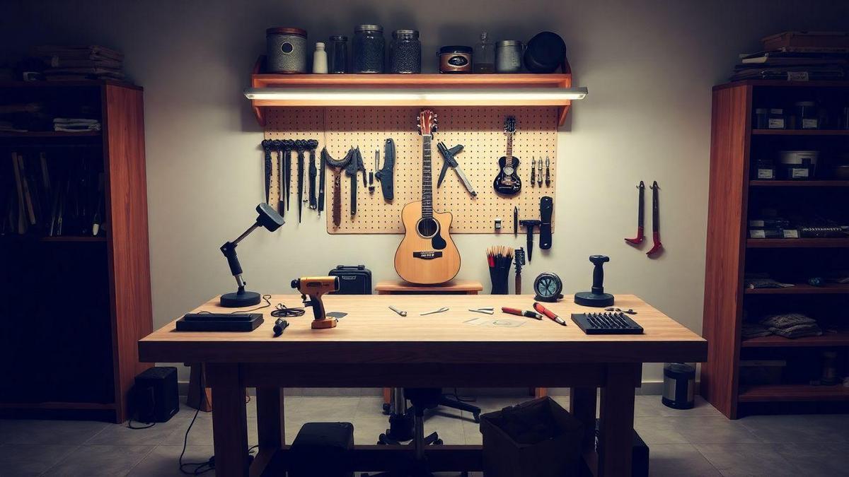 Ferramentas Essenciais para Manutenção de Guitarras