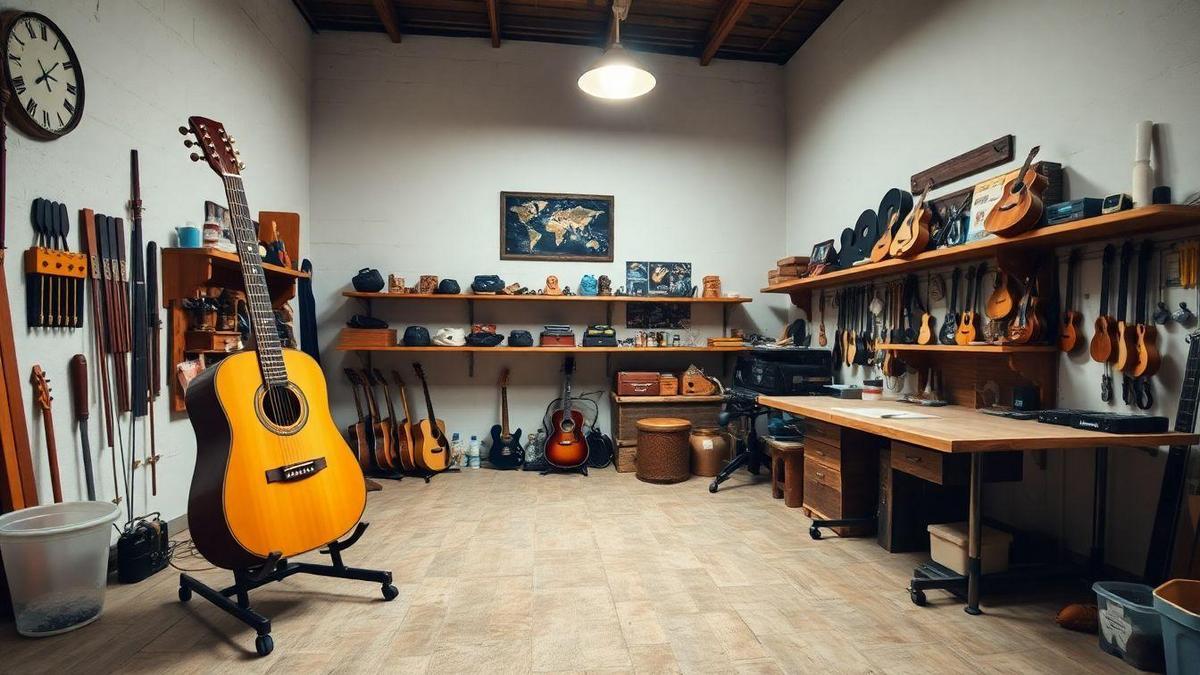 Técnicas de Manutenção para Guitarras Acústicas