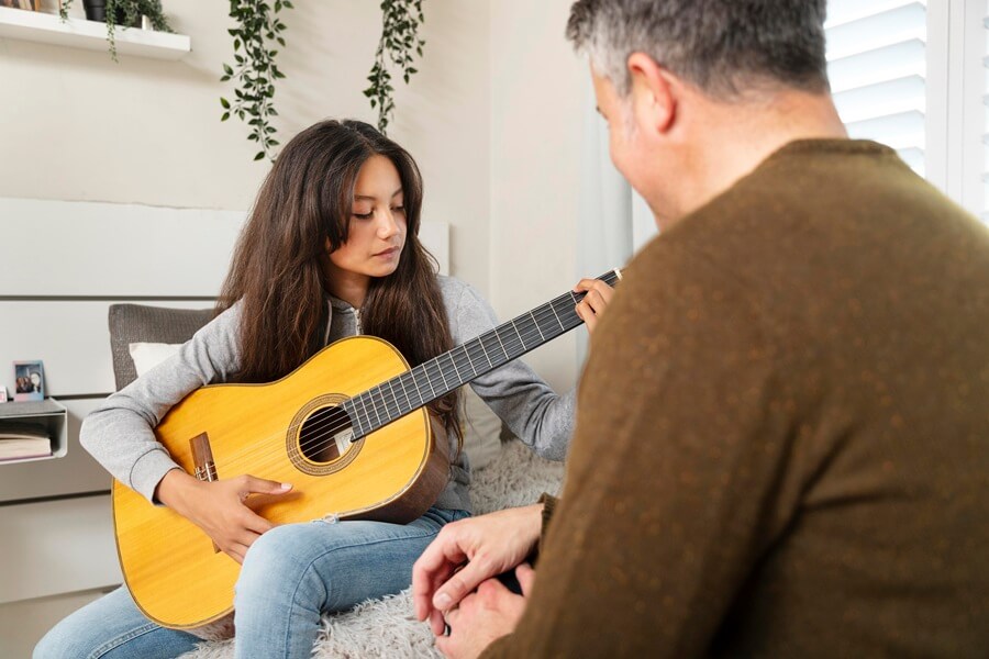aula pratica de violão