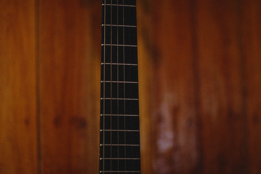 Photo acoustic guitar chords