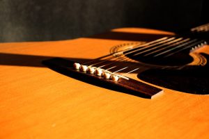 Photo acoustic guitar chords