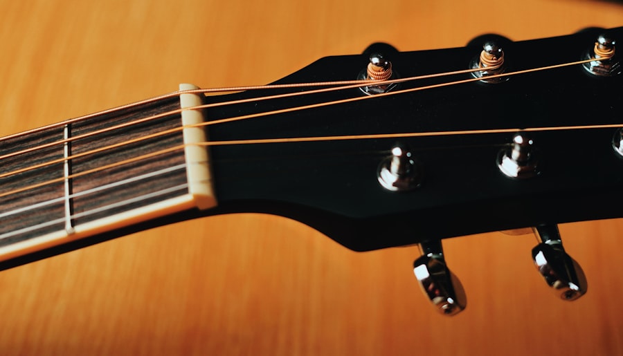 Photo acoustic guitar chords