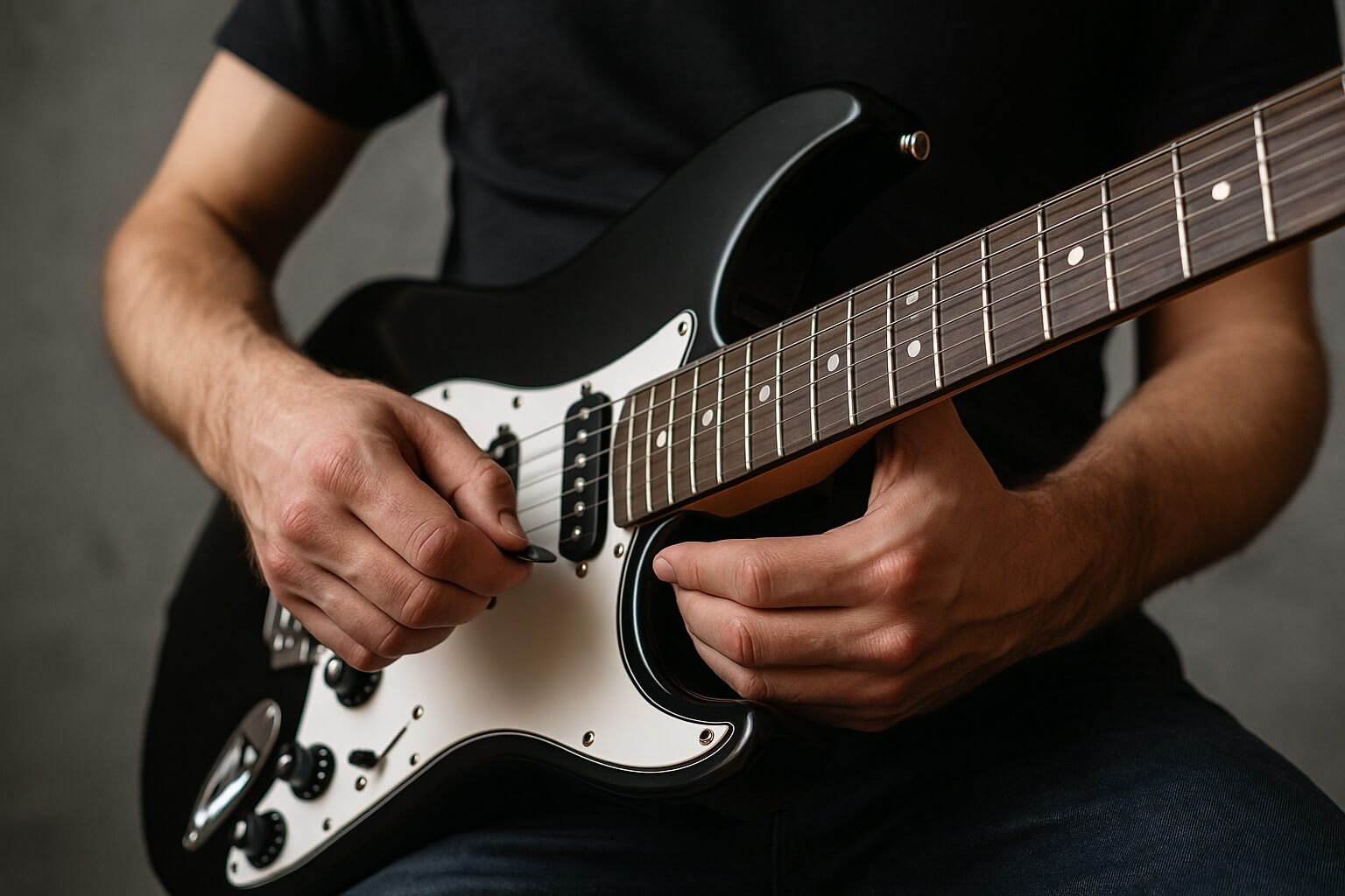 Palm Muting na Guitarra