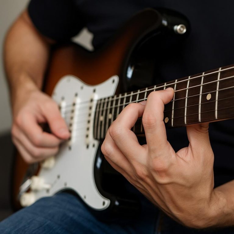 Primeiros Acordes na Guitarra Elétrica