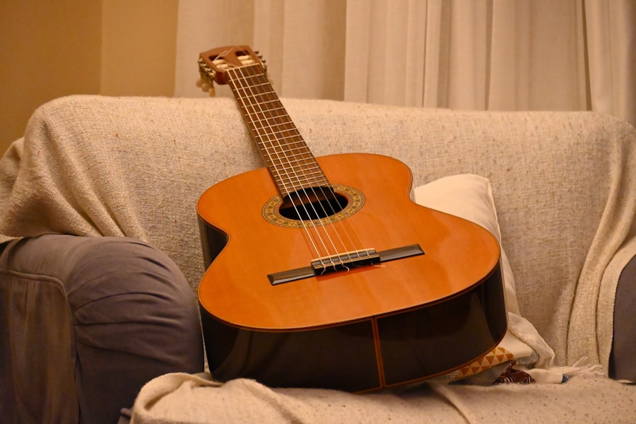 Photo Playing forró acoustic-guitar