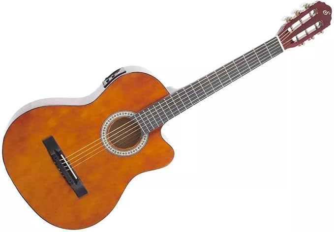 Violao Eletrico Flat Aco Sf14 Ceq N Nat